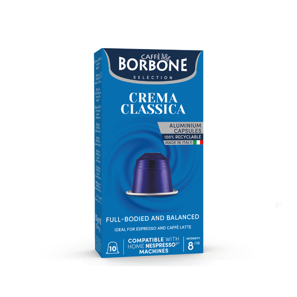Caffè Borbone Miscela Crema Classica 10 Capsule Compatibili Nespresso®