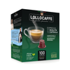 Caffè Lollo Miscela Nero 100 Capsule Compatibili Nespresso®