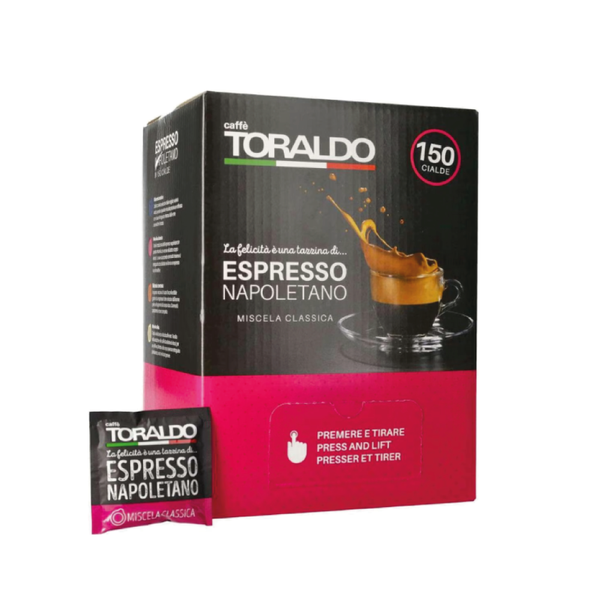 Caffè Toraldo Miscela Classica 150 Cialde Ese 44mm