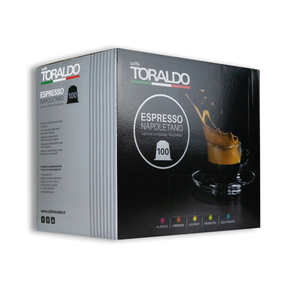 Caffè Toraldo Miscela Aromatica 100 Capsule Compatibili Nespresso®
