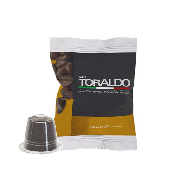 Caffè Toraldo Miscela Gourmet 100 Capsule Compatibili Nespresso®