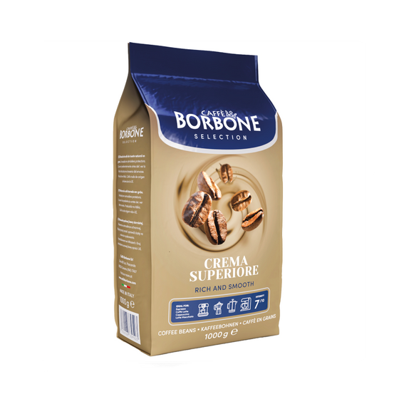 Caffè Borbone Miscela Crema Superiore in Grani 1 Kg
