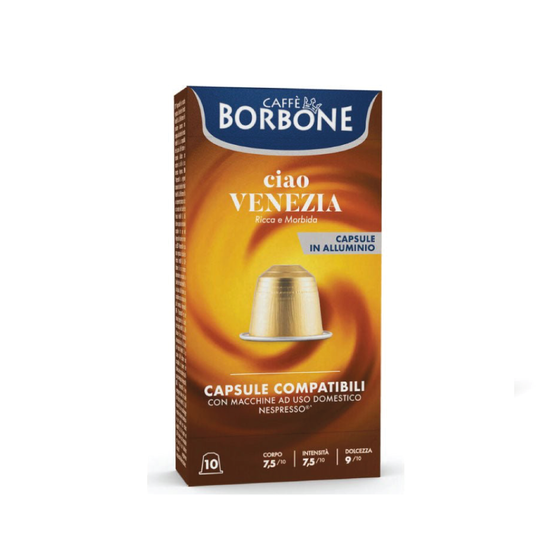 Caffè Borbone Miscela Ciao Venezia 10 Capsule Compatibili Nespresso®