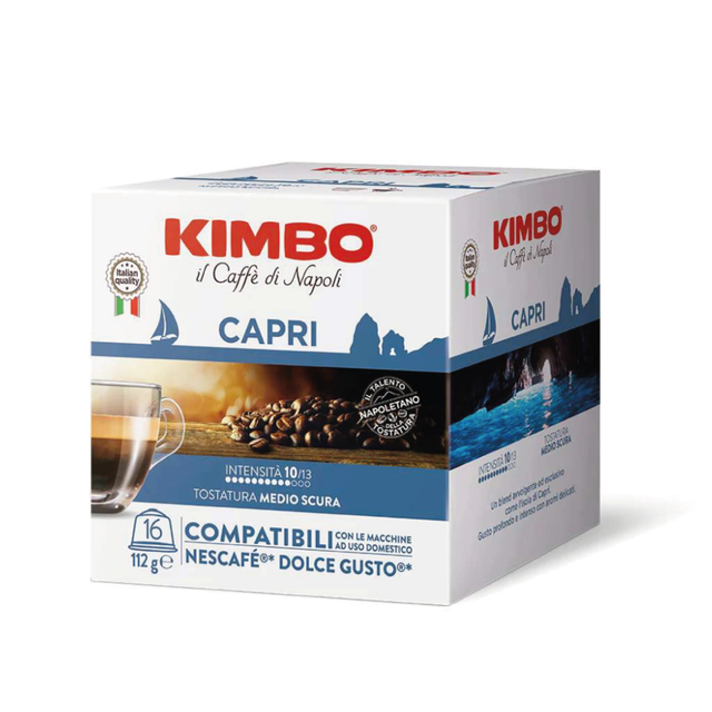 Caffè Kimbo Miscela Capri 16 Capsule Compabili Dolce Gusto®