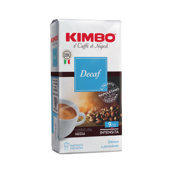 Caffè Kimbo Miscela Decaf Macinato 250 Gr