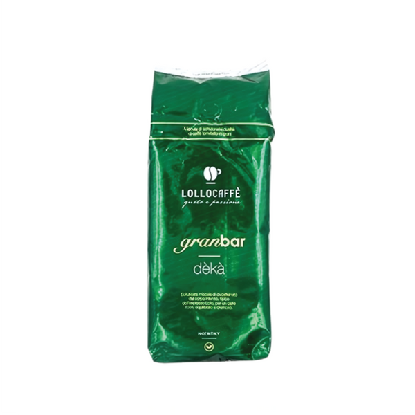 Caffè Lollo Miscela Decaffeinato in Grani 1 Kg