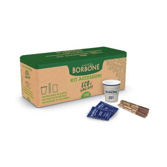 BORBONE - Kit Accessori ECO - 100 pezzi - ESPRESSOS