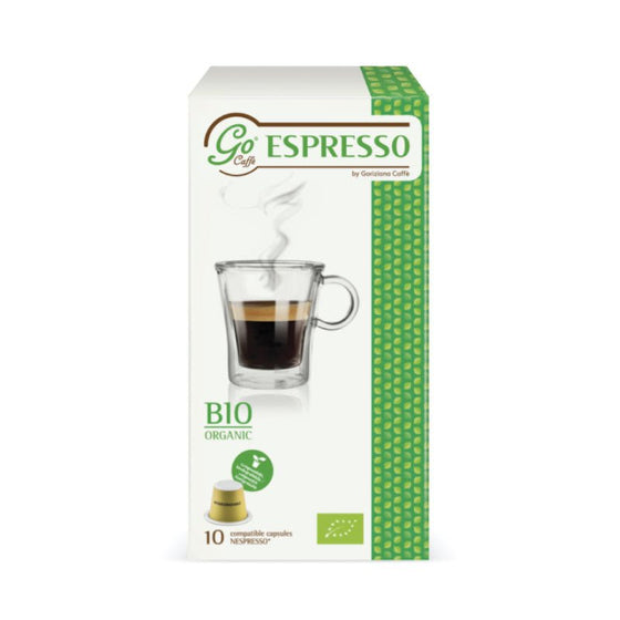 CAFFÈ GORIZIANA Miscela BIO ESPRESSO 10pz. capsule comp. Nespresso*