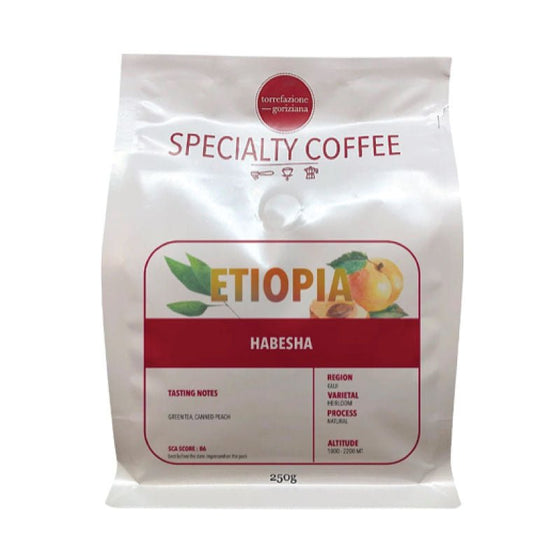 CAFFÈ GORIZIANA - SPECIALTY ETIOPIA - Grani 250gr. - ESPRESSOS