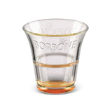 Glass coffee cup BORBONE - orange - ESPRESSOS